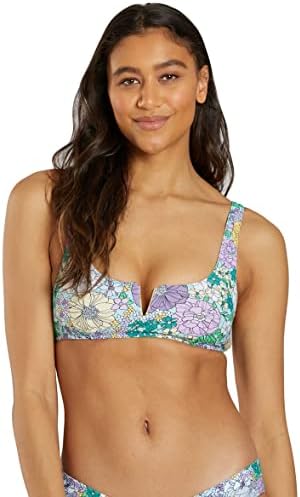Active Floral Sport Bikini Top