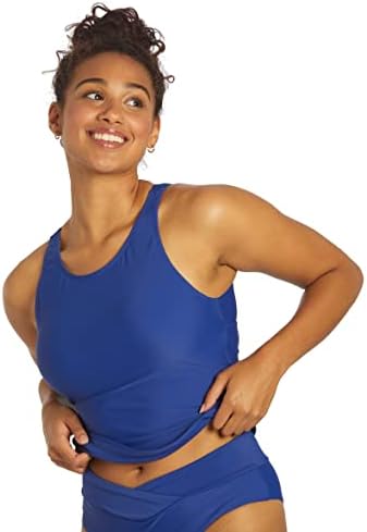 Active High Neck Tankini Top