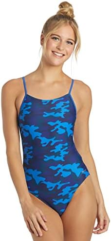 Camouflage Micro Back Women's Athletic One-Piece Swimsuit