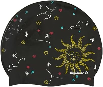 Celestial Silicone Swim Cap