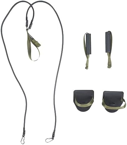 Dryland Resistance Training Cord with Paddles and Handles