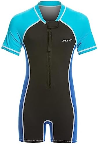 Kid’s 1.5mm UPF 50+ Short Sleeve Solid Thermal Suit
