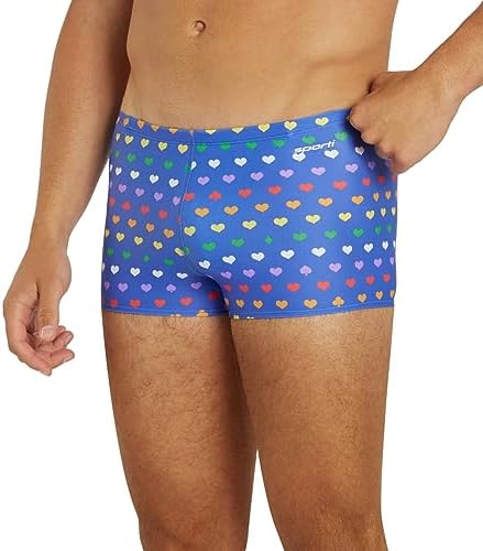 Men's Athletic Square Leg Swimsuit