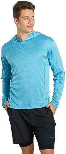 Men's L/S Hybrid II Hooded UPF 50+ Sun Shirt