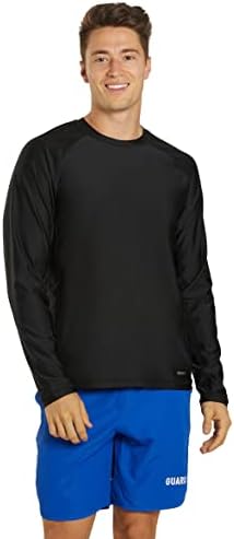Men's Rash Guard Long Sleeve Swim Shirts