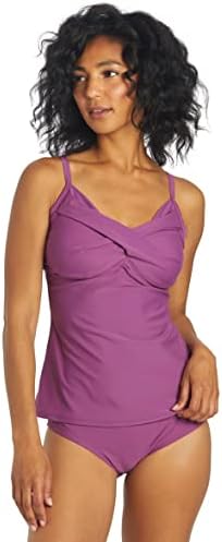 Women's Athletic Twist Underwire Tankini Top
