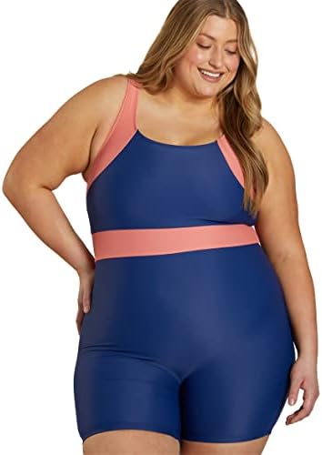Women's Plus Size Unitard One Piece Swimsuit