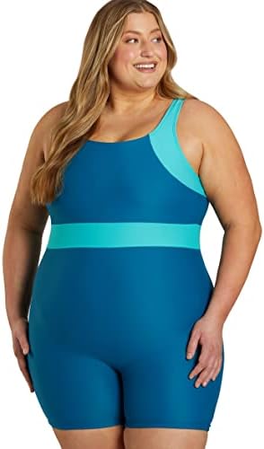 Women's Plus Size Unitard One Piece Swimsuit