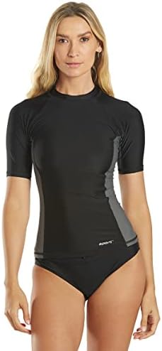 Women's S/S UPF 50+ Sport Fit Rash Guard