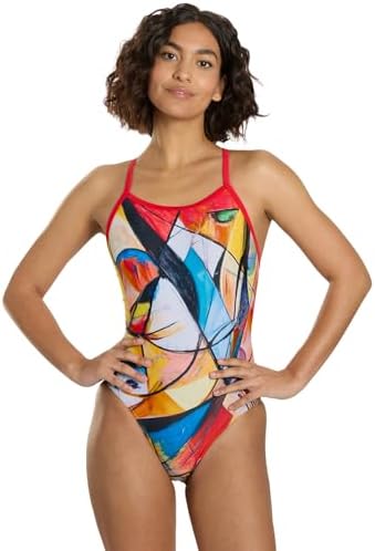 Women's Thin Strap One Piece Swimsuit