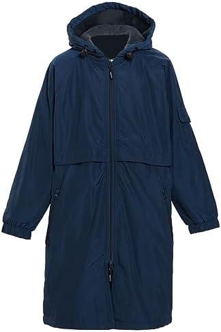 Youth Swim Parka with Plush Fleece Lining